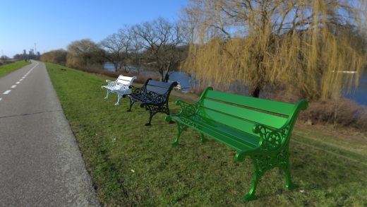 老式长凳公园缩略图